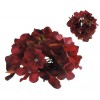 Cabeza de Hortensia Ø15 cm Rojo