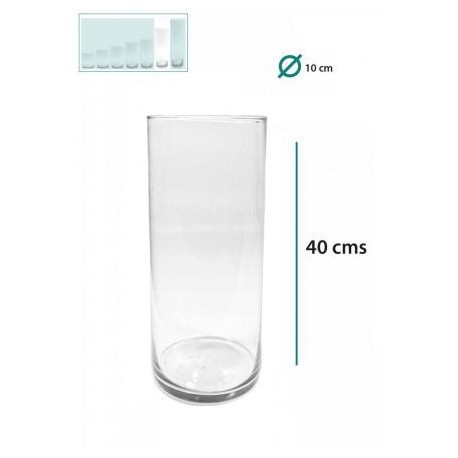 Cilindro Cristal ↕40cmxØ10cm