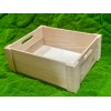 Caja Madera Mediana Cuadrada Natural