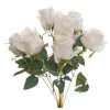 Ramo Capullo Rosas 46cm blamco