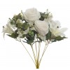 Ramo Rosas Lilium 50cm blanco