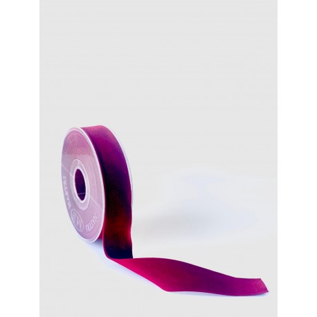 Rollo Organza 40mm Fucsia Neon