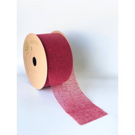 Rollo Organza 40mm Fucsia Neon