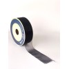 Cinta de organza Negro 40mmx50mt 