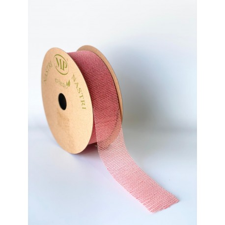 Rollo Organza 40mm Fucsia Neon