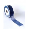 Cinta de organza Azul oscuro 40mmx50mt