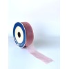 Rollo Organza 40mm Fucsia Neon