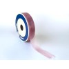 Cinta de organza Oro rosa 25mmx50mt