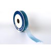 Cinta de organza Azul victoria 25mmx50mt