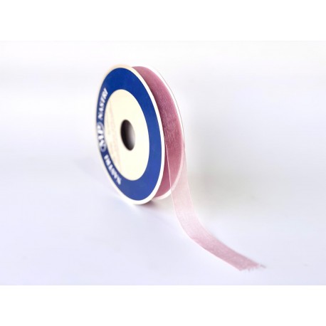 Cinta de organza Oro rosa 15mmx50mt