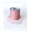 Cinta de organza Oro rosa 10mmx100mt