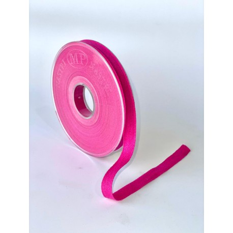 Cinta de Algodon Fucsia 10mm x 15mts