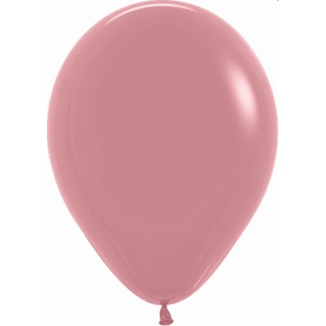 Bolsa Globos 50 uds Latex Rosa palo 30cm