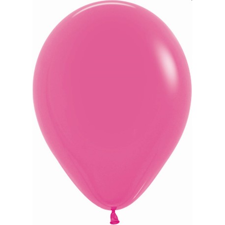 Bolsa Globos 50 uds Latex Fucsia 30cm