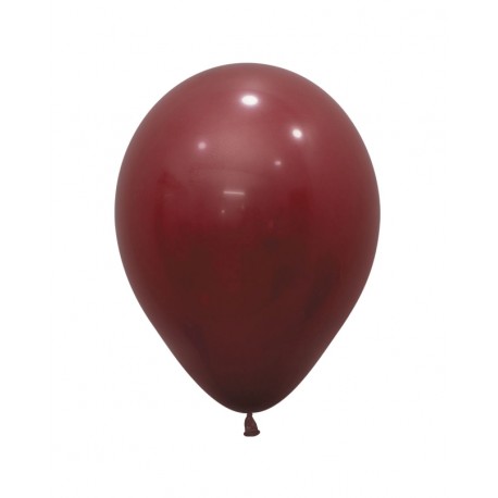 Bolsa Globos 50 uds Latex Merlot 30cm