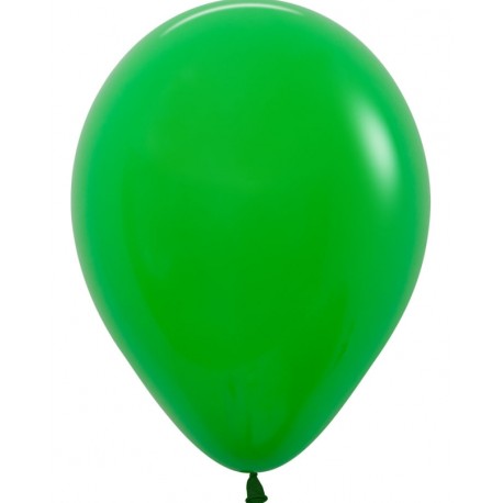 Bolsa Globos 50 uds Latex Verde trebol 30cm