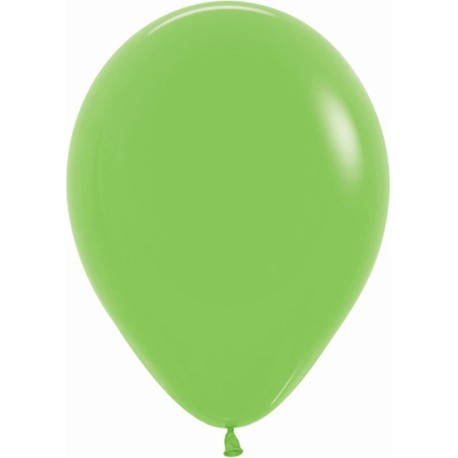 Bolsa Globos 50 uds Latex Verde lima 30cm