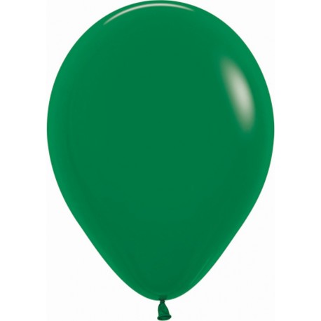 Bolsa Globos 50 uds Latex Verde selva 30cm