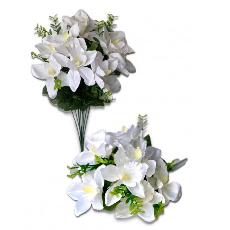 Ramo Orquideas Blanco 45cm